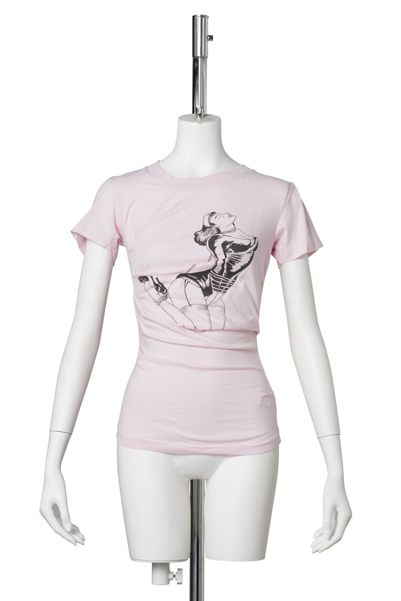 LIFTED T-SHIRT / LIGHT PINK