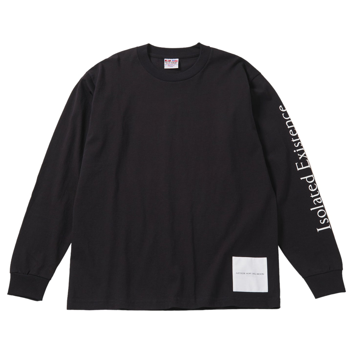 BAY SIDE HEAVY WEIGHT L/S TEE / BLACK