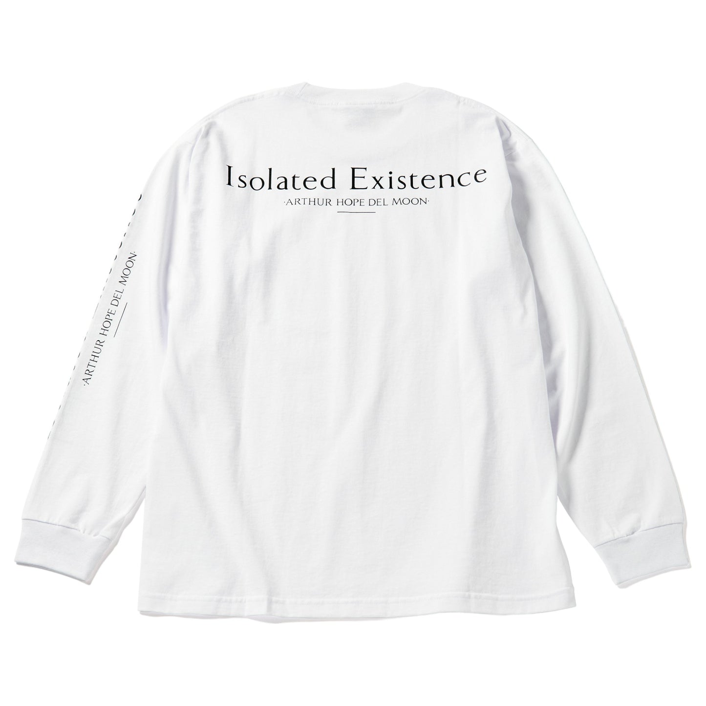 BAY SIDE HEAVY WEIGHT L/S TEE / WHITE