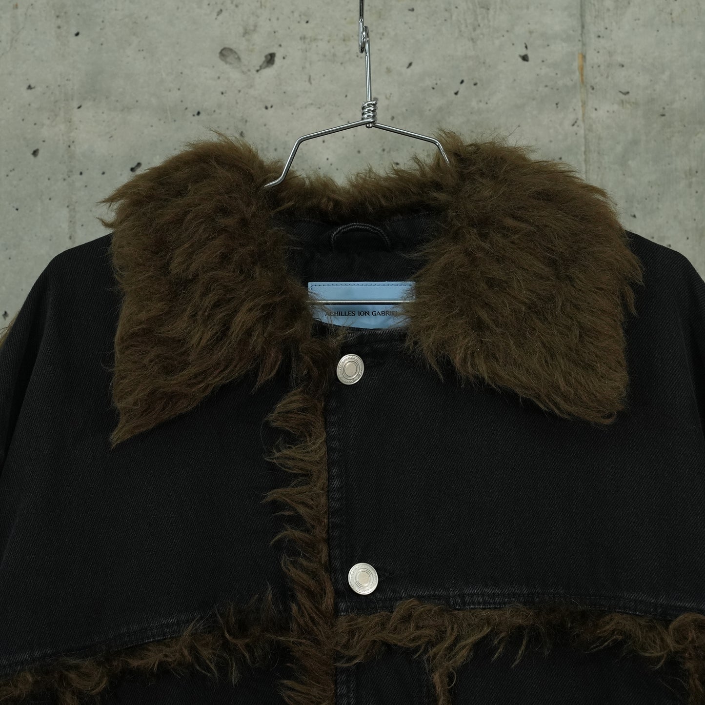 DURDEN DENIM COAT / 002:BLACK