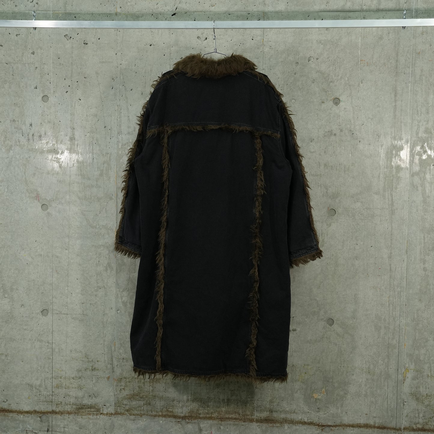 DURDEN DENIM COAT / 002:BLACK