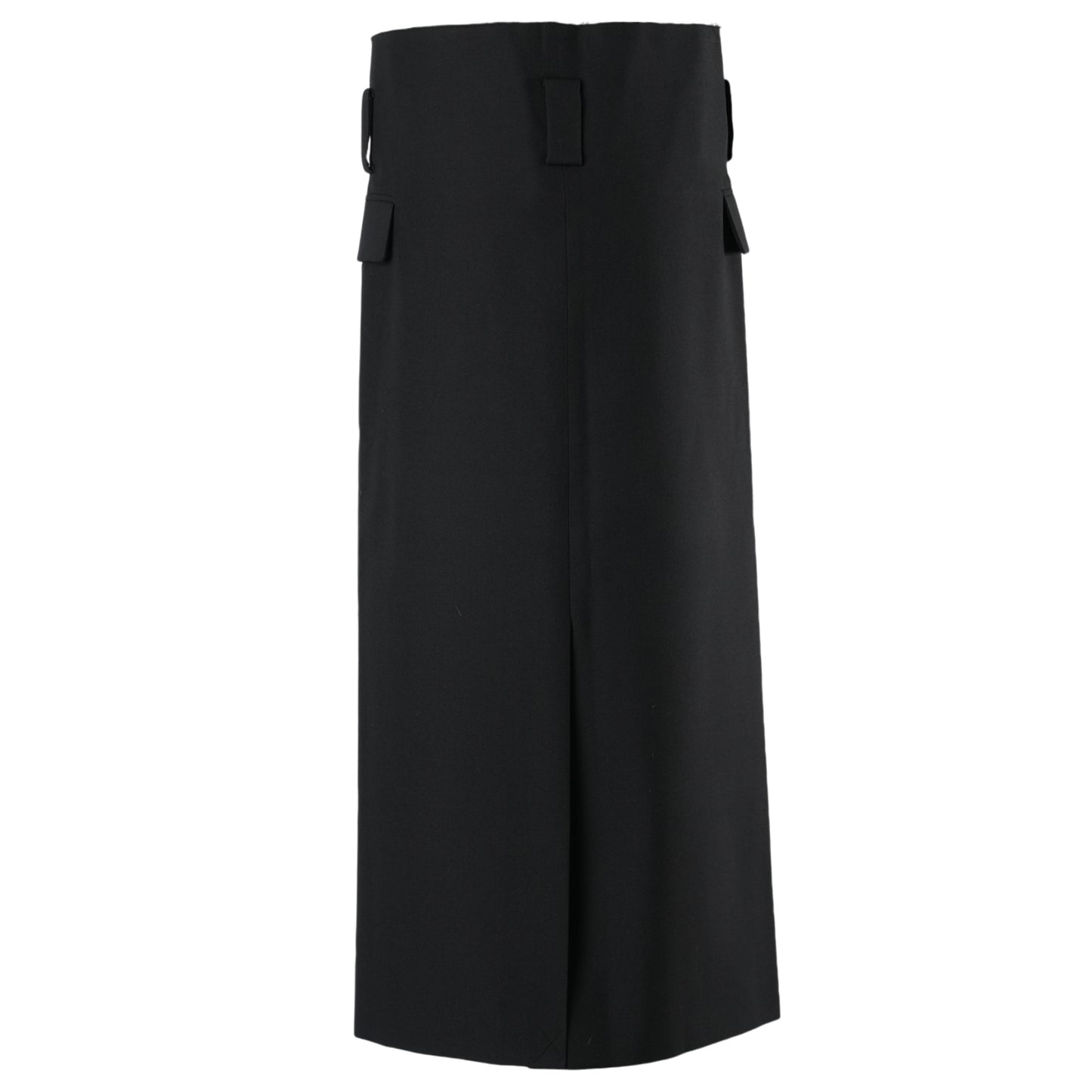 SPLIT SKIRT / 002:BLACK