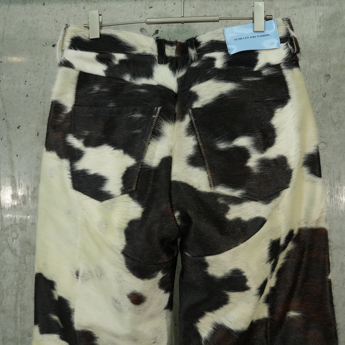 LOVEBUM LEATHER PANTS / 007:COW