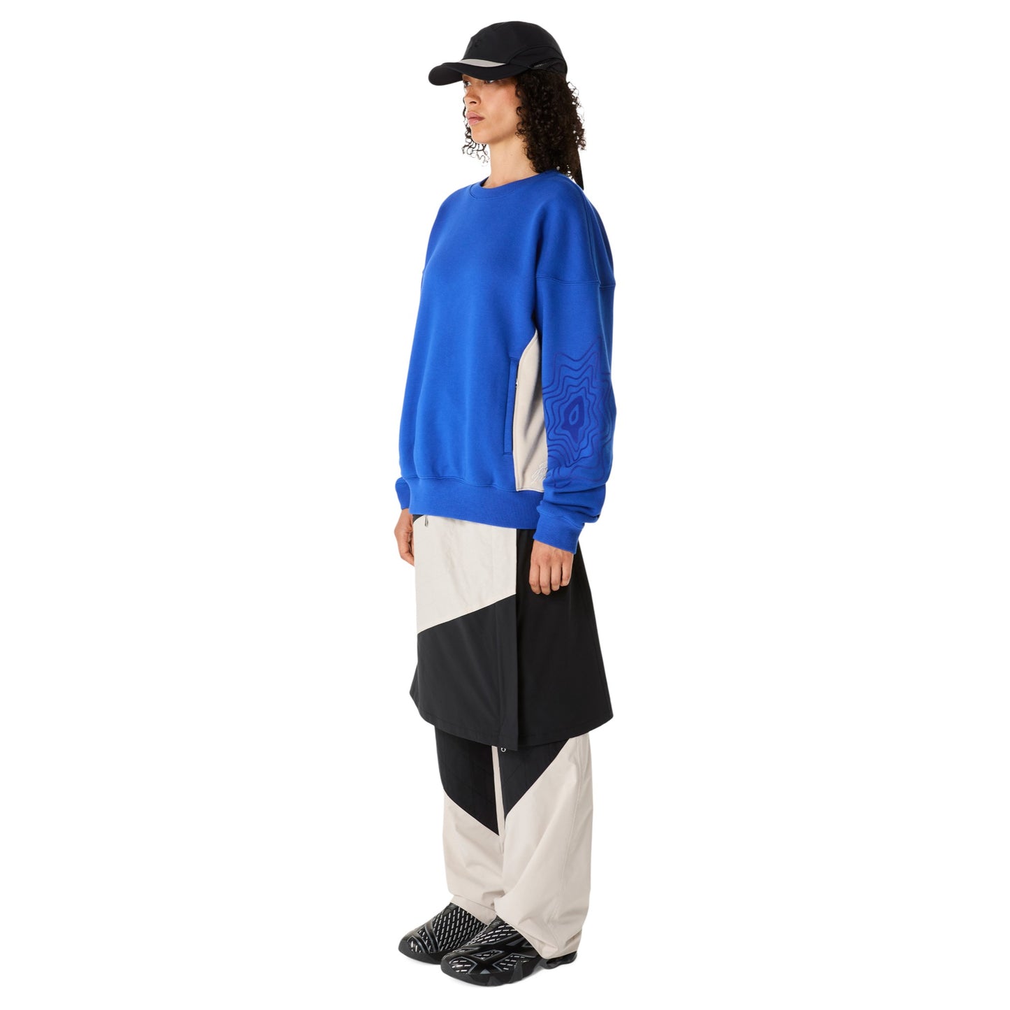 BIXANCE SWEATSHIRT / 400:ASICS BLUE