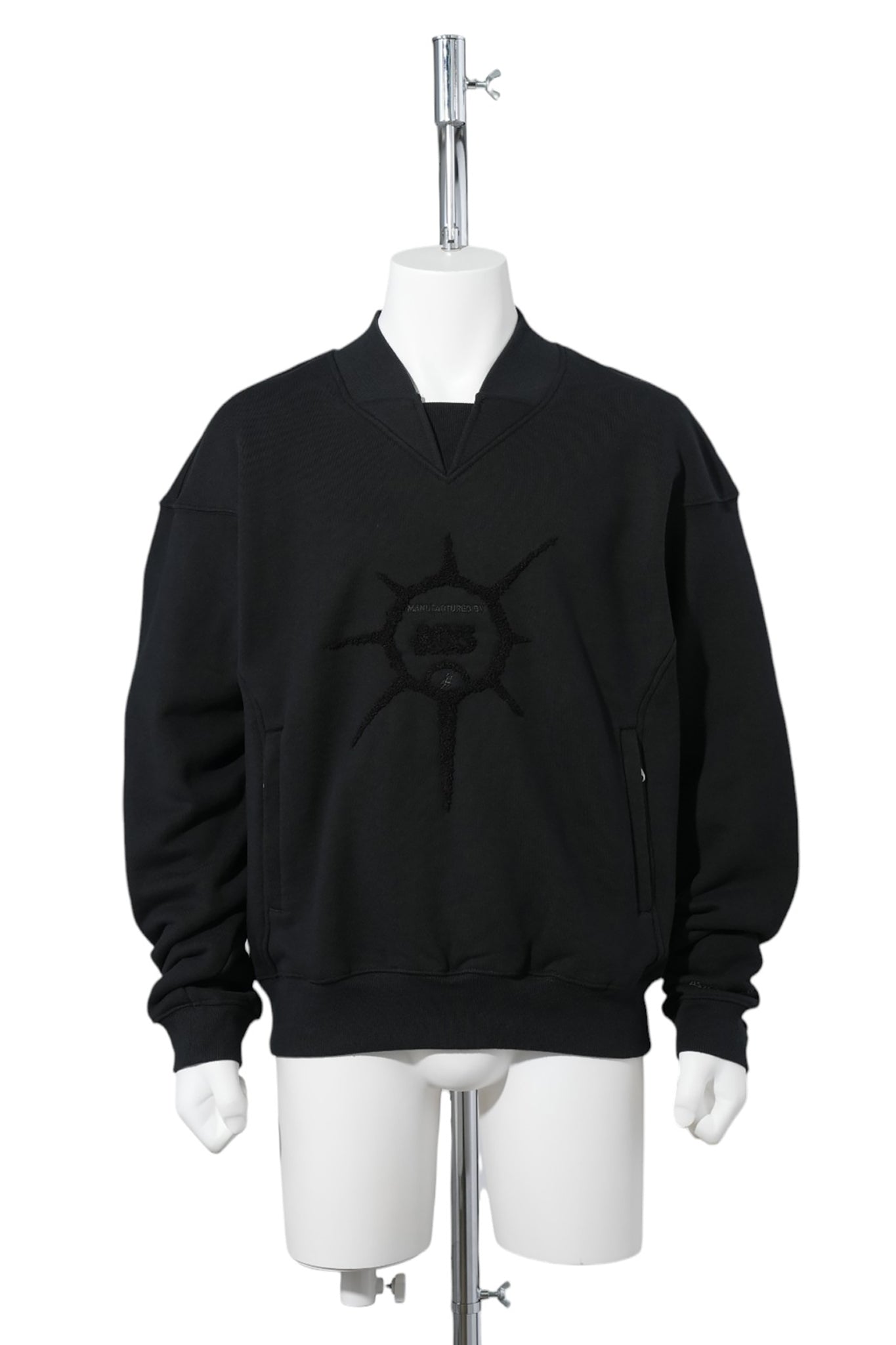 PYROLOI SWEAT SHIRT / 001:BLACK