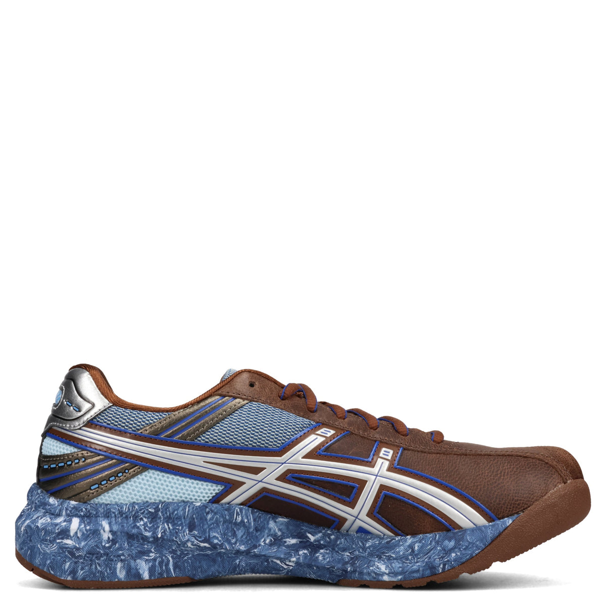 LYASA FF II / 200:REDDISH BROWN/ASICS BLUE