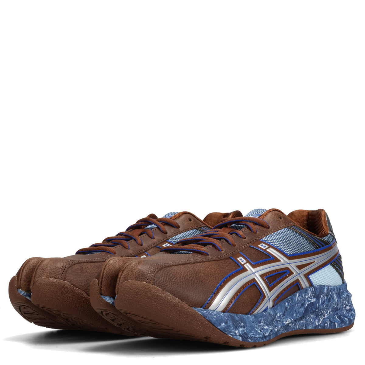 LYASA FF II / 200:REDDISH BROWN/ASICS BLUE