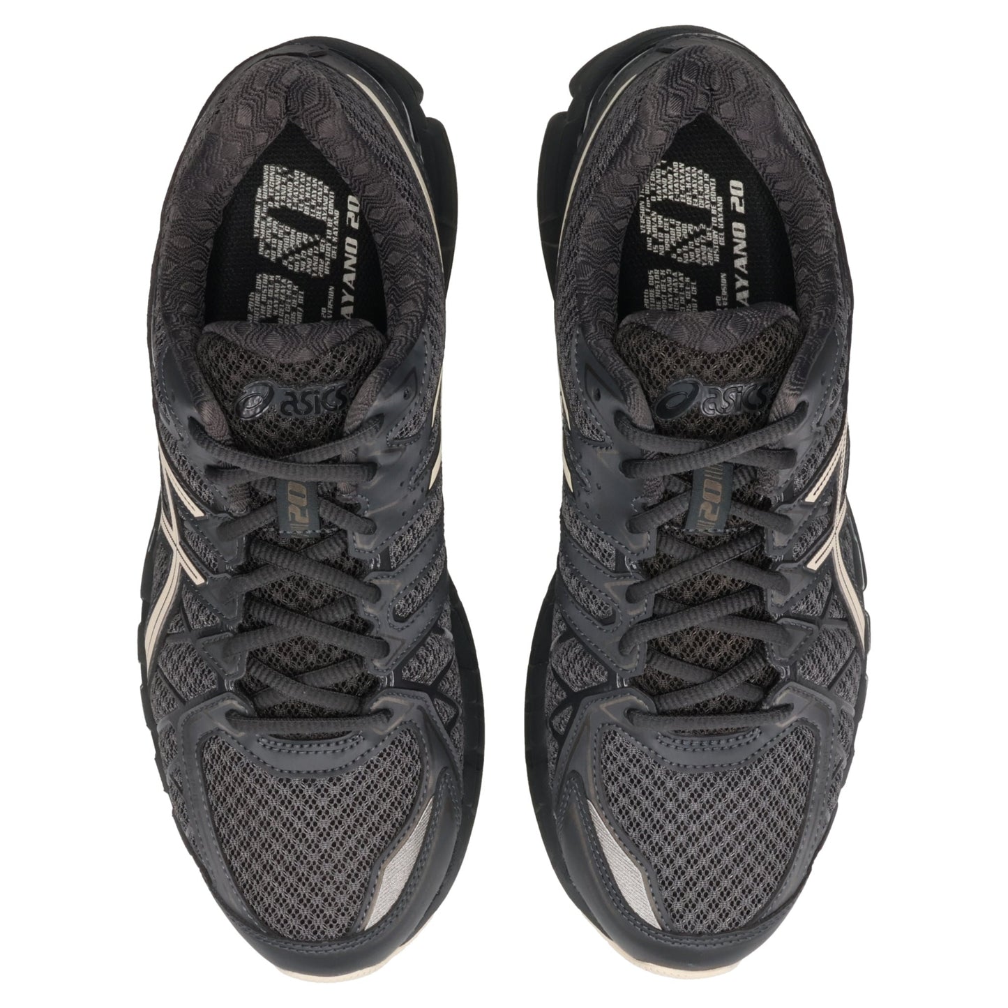 GEL-KAYANO 20 / 027:OBSIDIAN GREY/OATMEAL