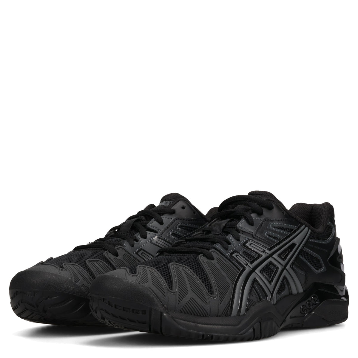 GEL-RESOLUTION 5 / 001:BLACK/GRAPHITE GREY
