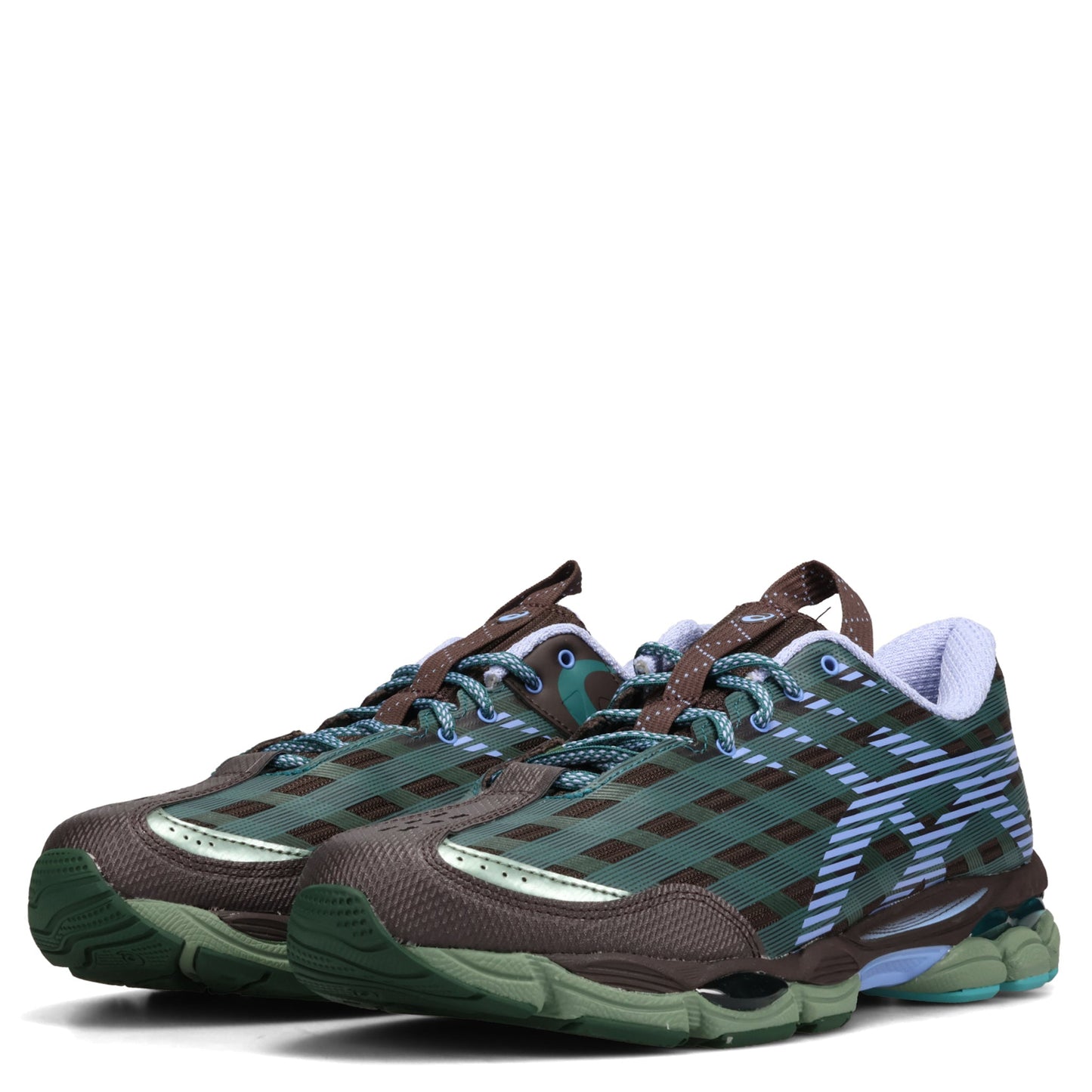 US8-S GEL-SJ33 / 201:ROASTED COFFEE/PERIWINKLE BLUE