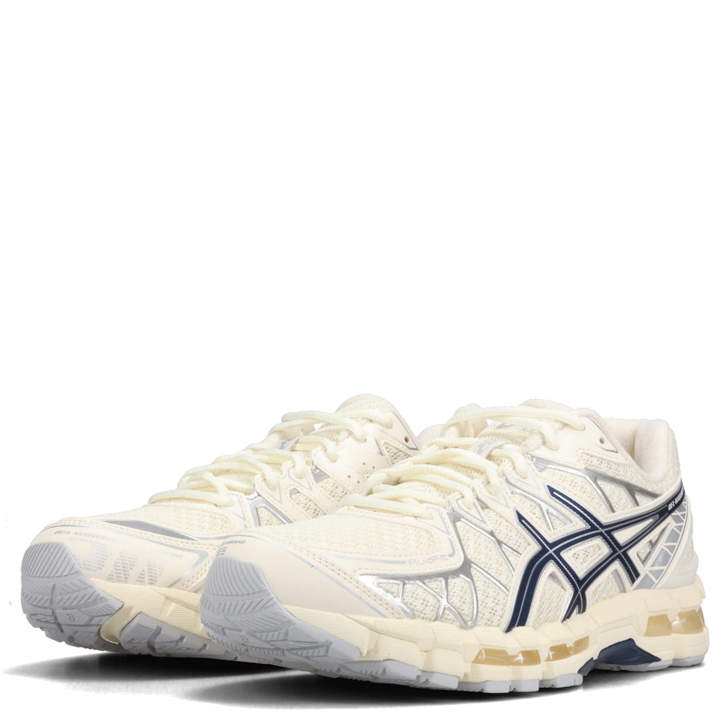 GEL-KAYANO 20 / 104:CREAM/INDEPENDENCE BLUE