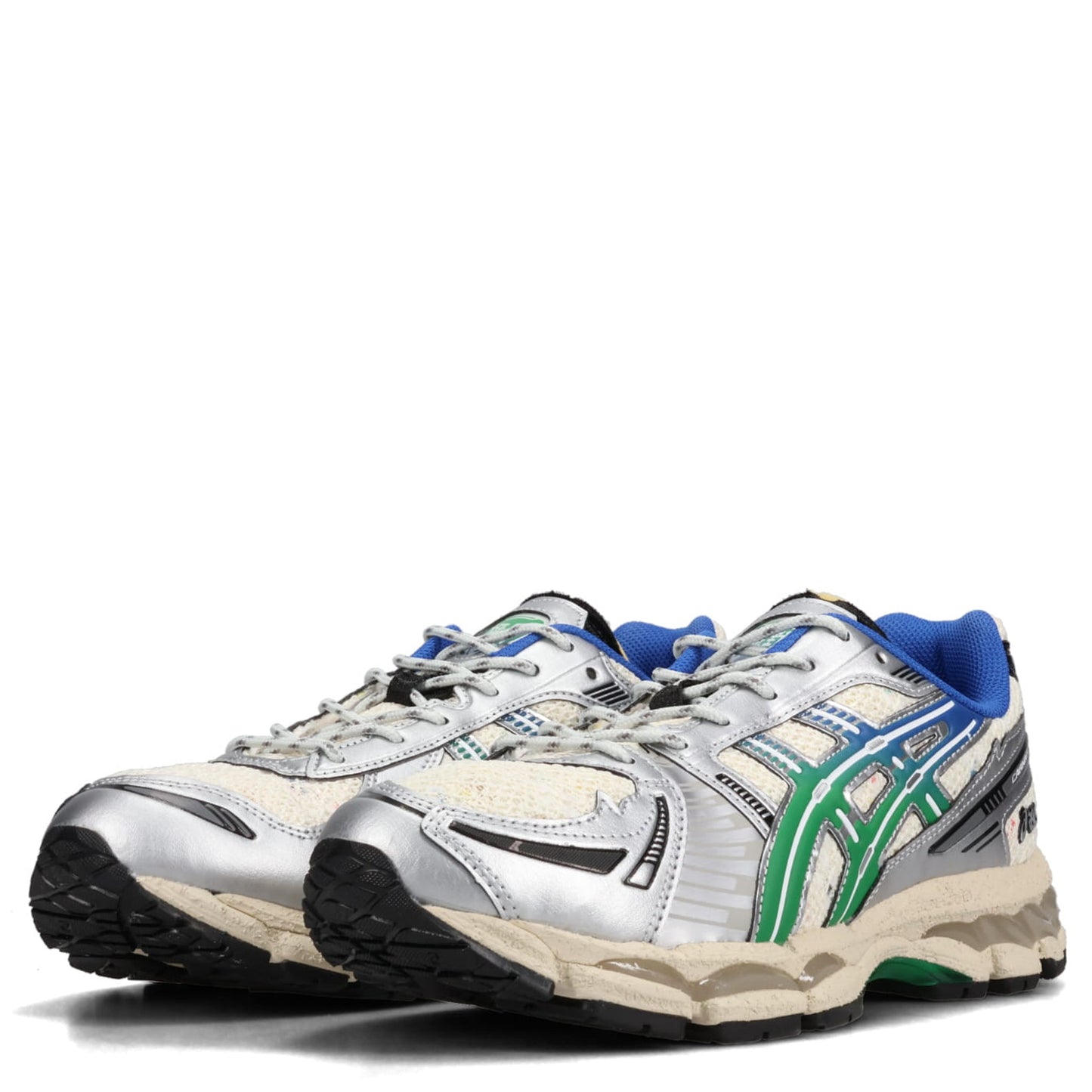 GEL-KAYANO 12.1 / 100:CREAM/GREEN BASIL