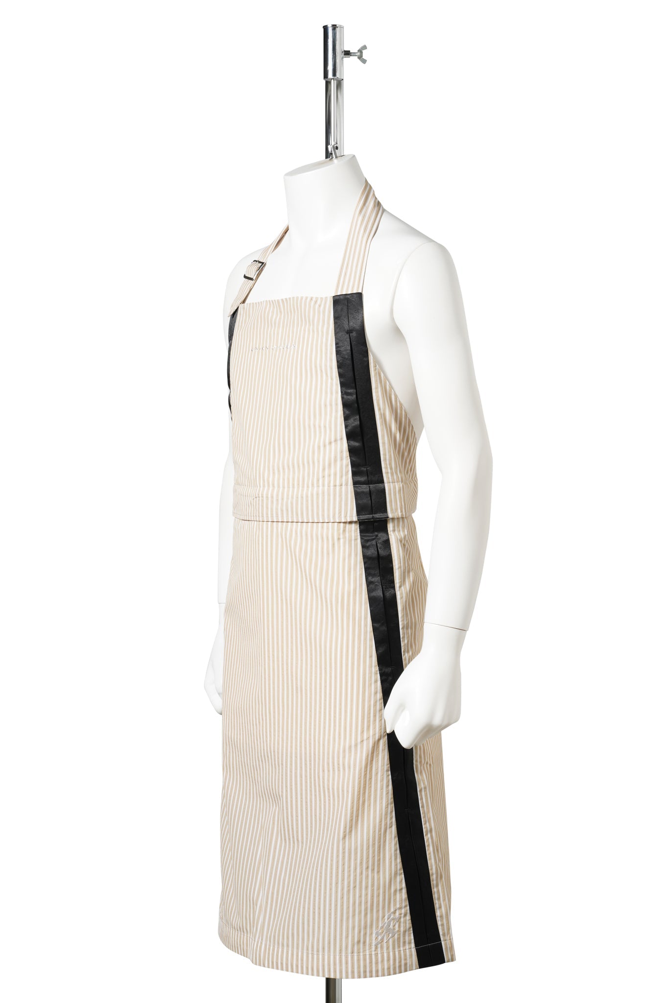 MIRBELIOIDS APRON / 200:BROWN STRIPE