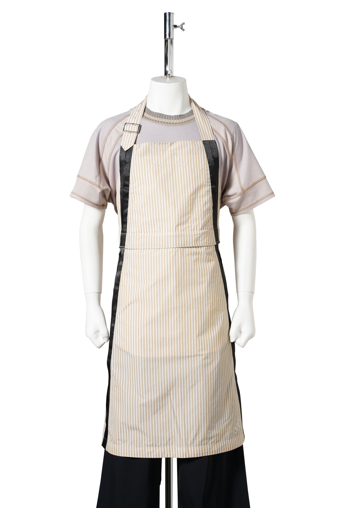 MIRBELIOIDS APRON / 200:BROWN STRIPE