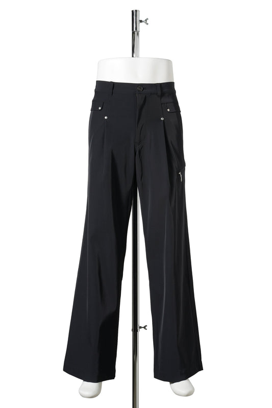 MIRBELIOIDS CARGO TROUSERS / 001:BLACK