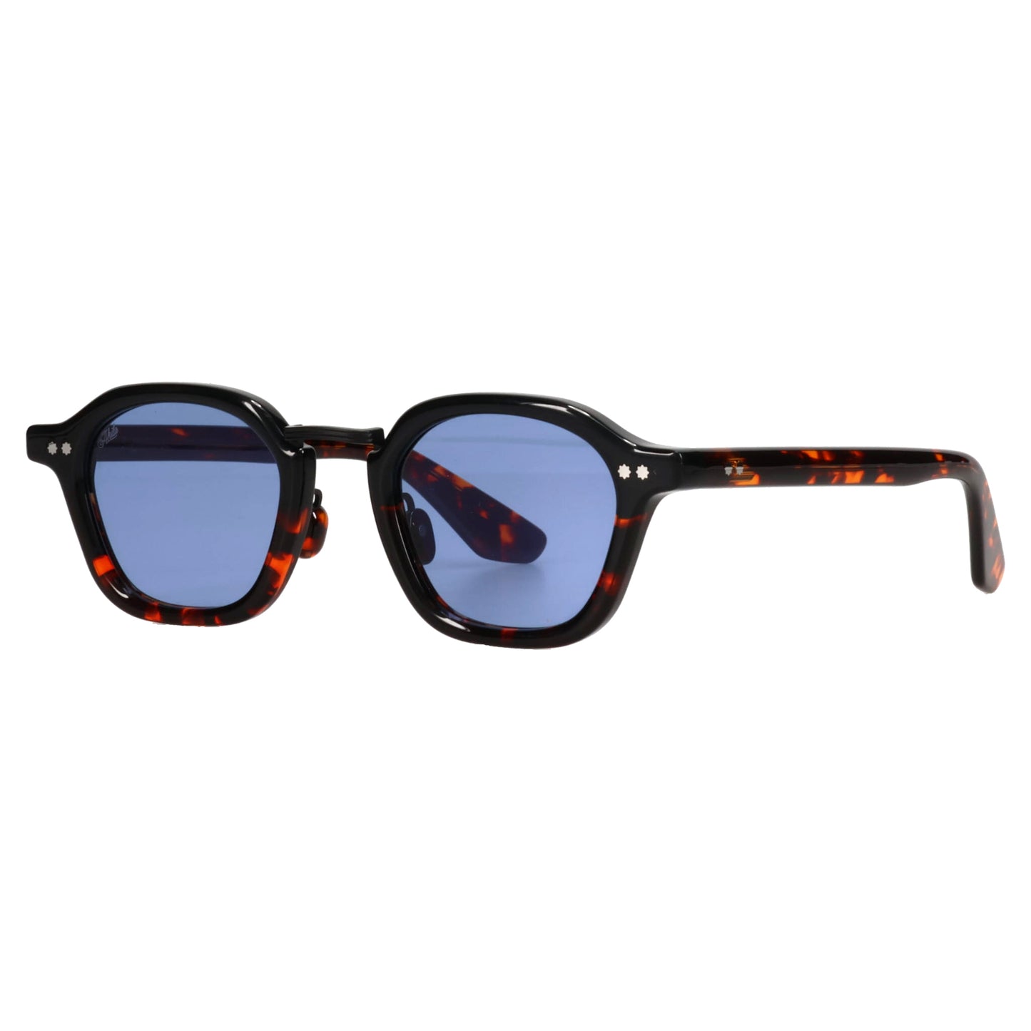 IRIS / BLACK & TORTOISE/BLUE