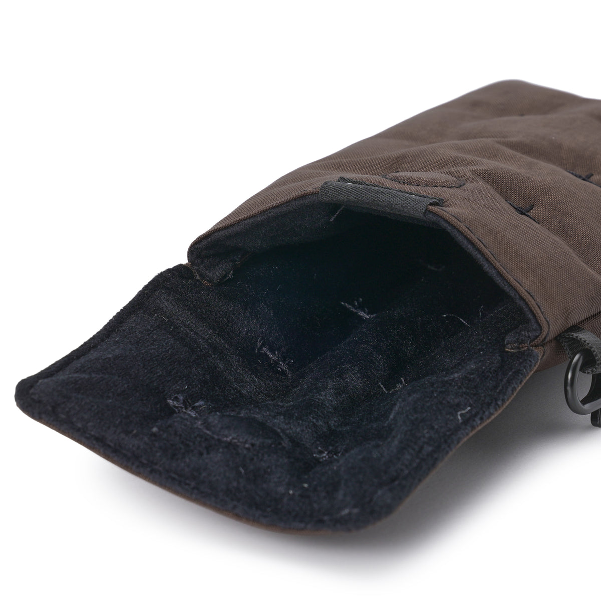 PUFF POUCH / BROWN