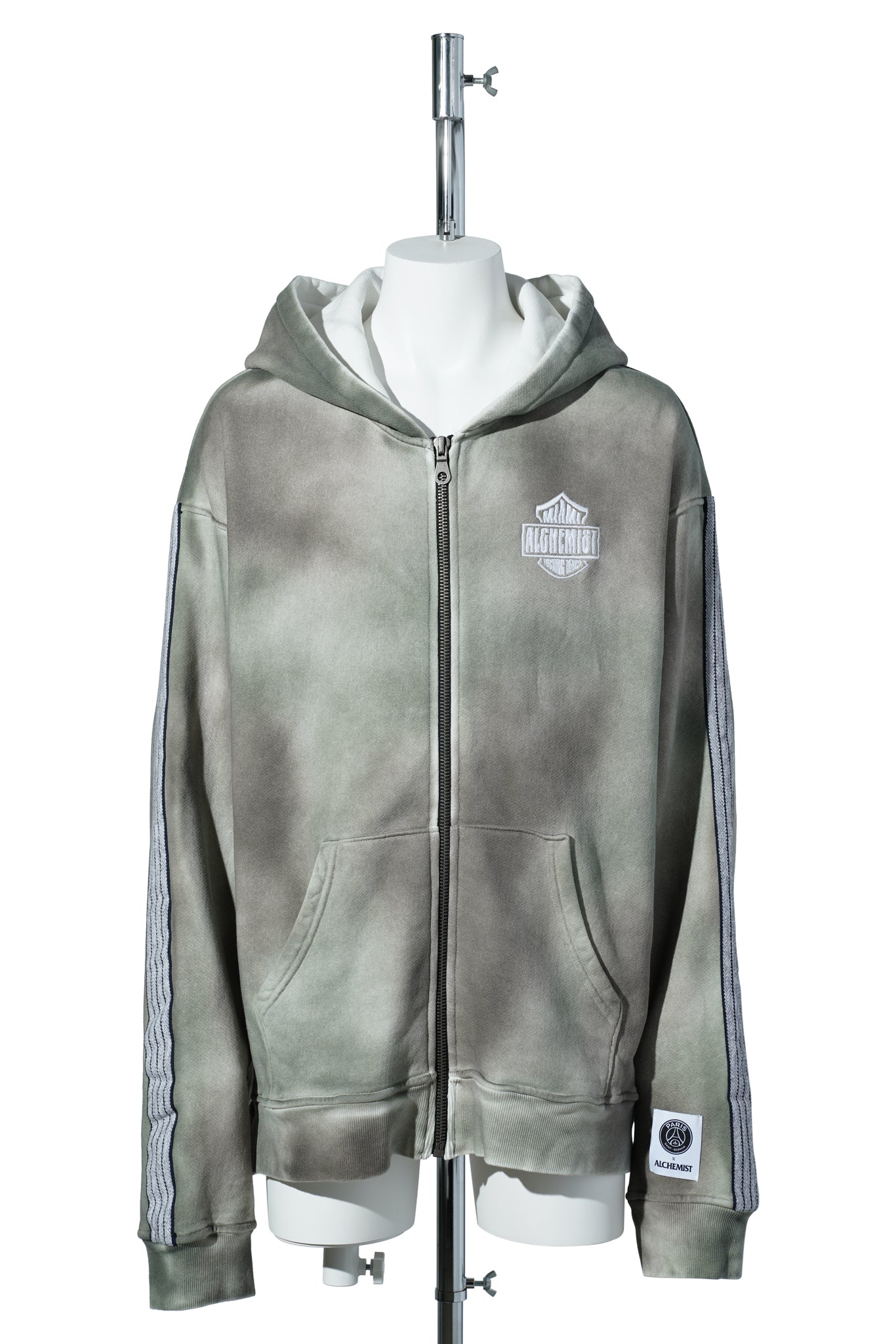 RIDER ZIP-UP HOODIE / CAMO JASPER