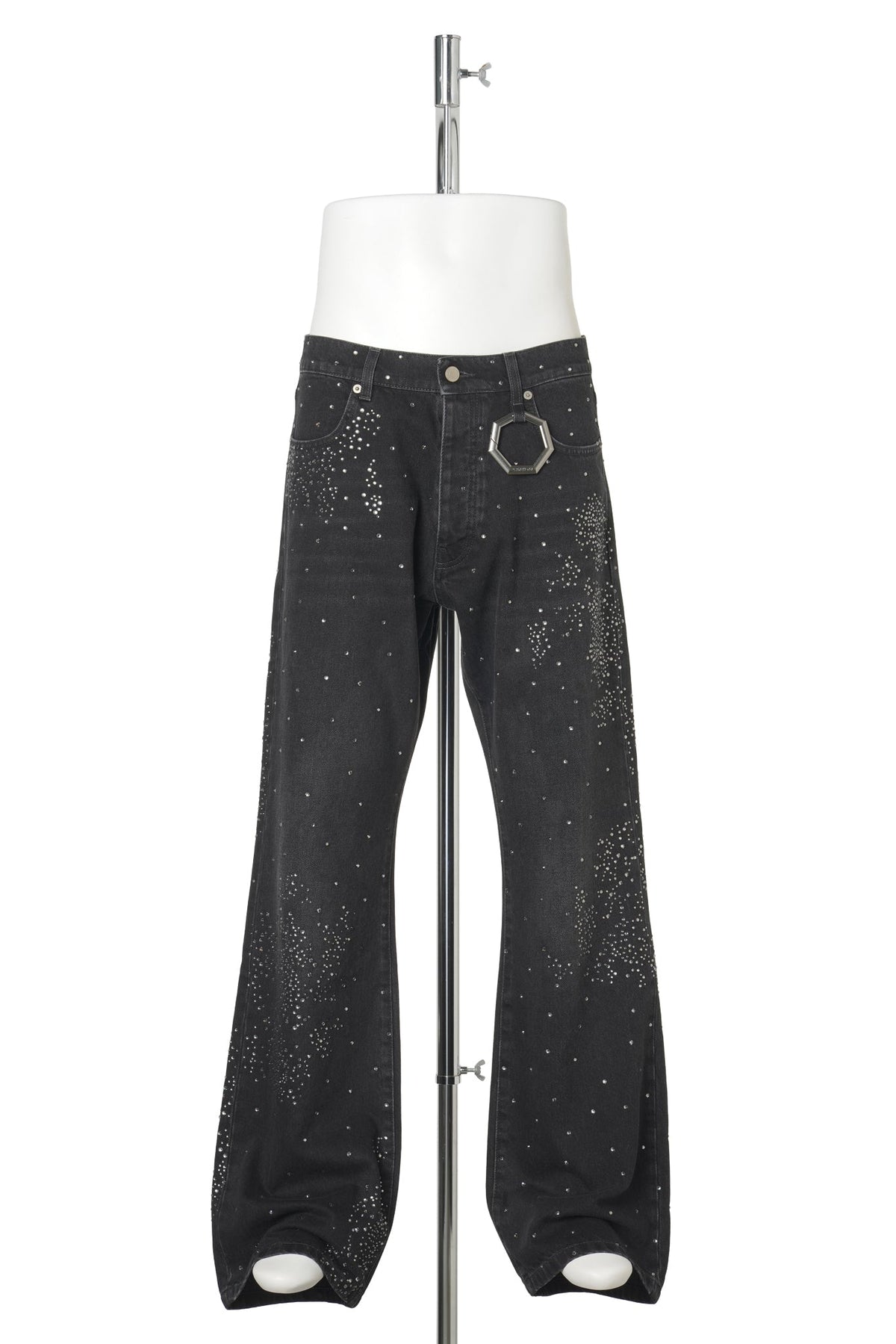 STUDIO JEANS-ALLOVER CRYST / BLACK