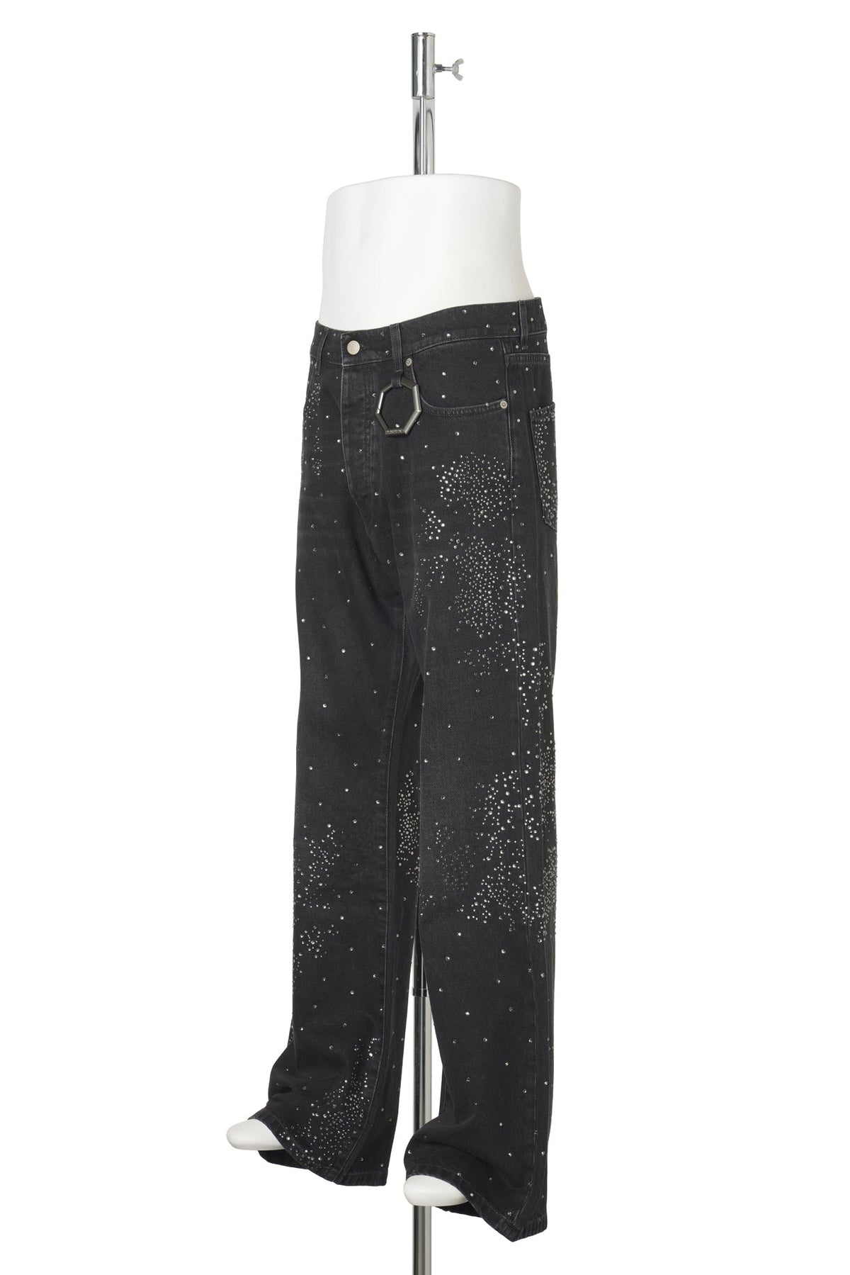 STUDIO JEANS-ALLOVER CRYST / BLACK