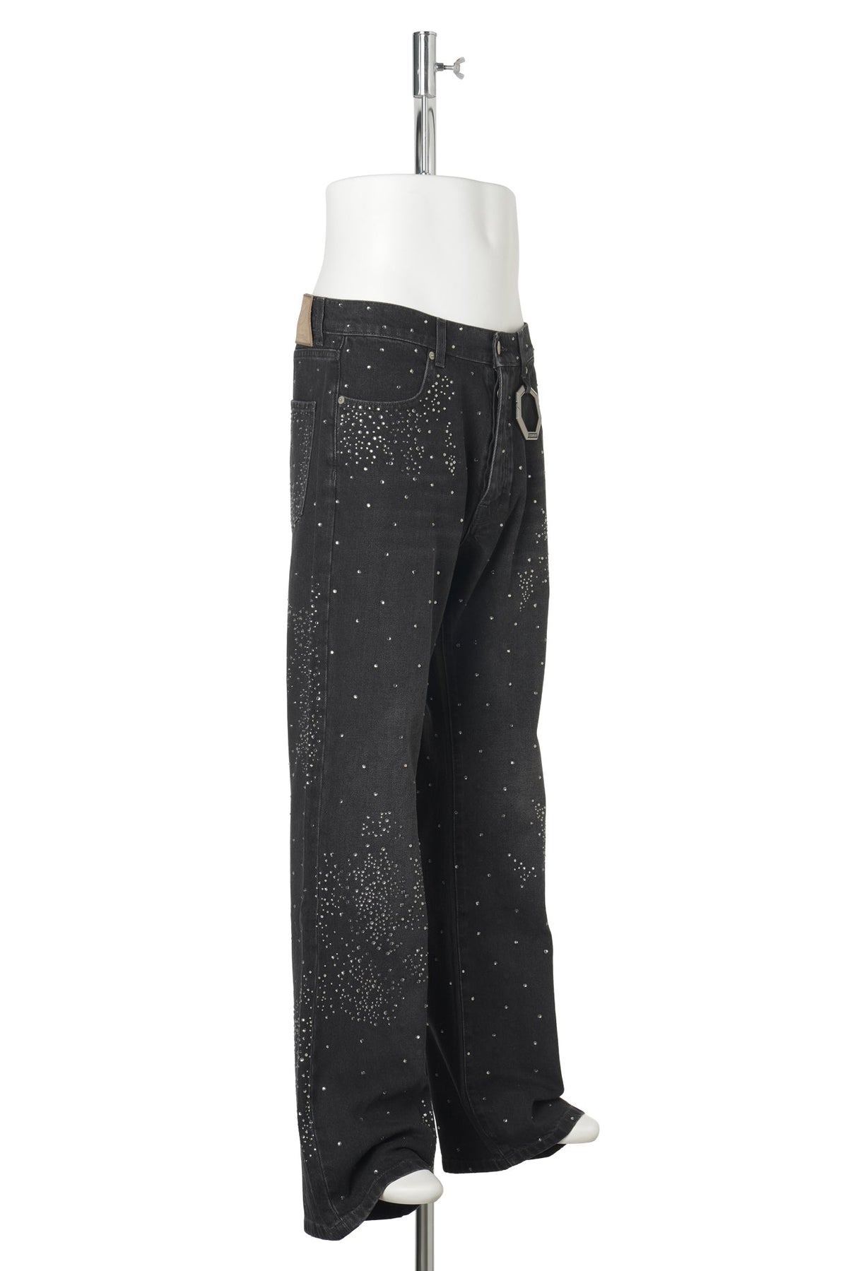 STUDIO JEANS-ALLOVER CRYST / BLACK