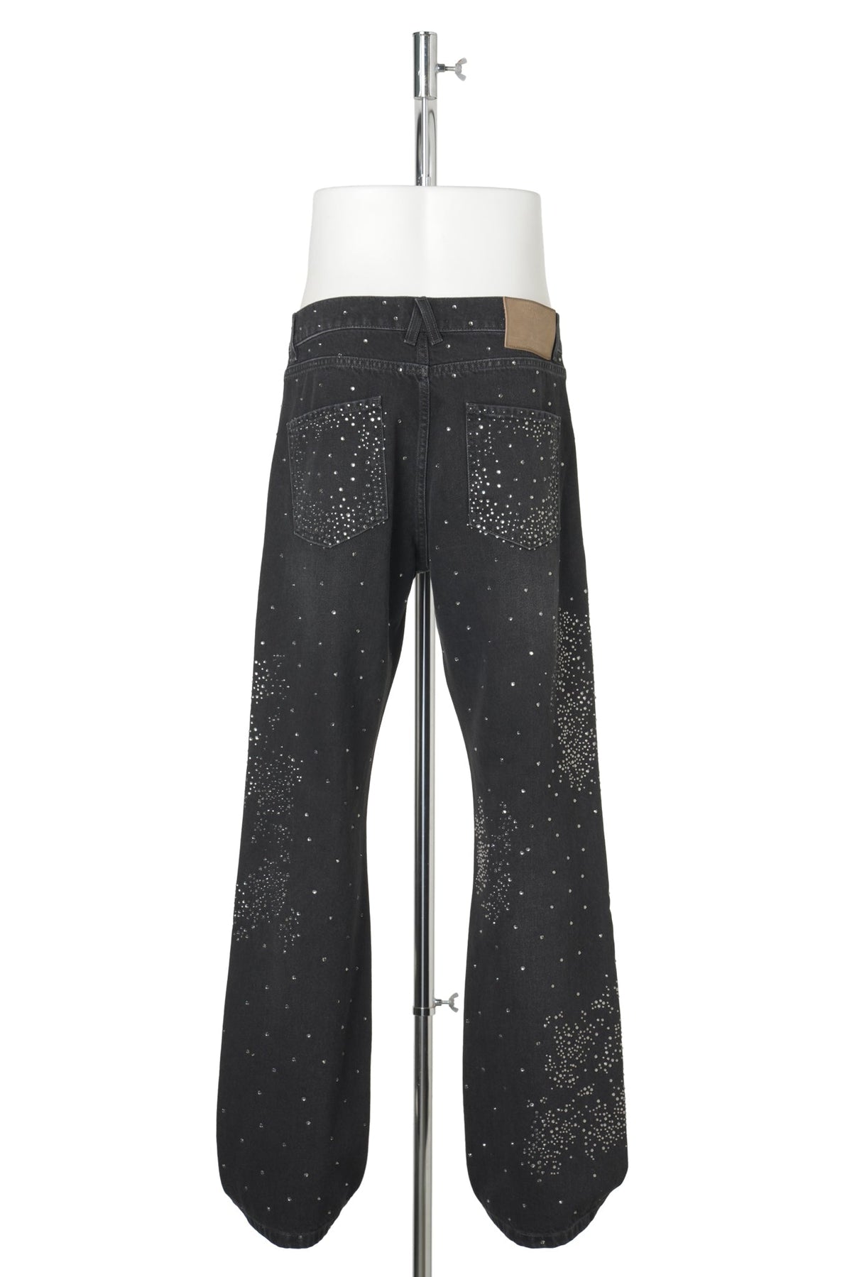 STUDIO JEANS-ALLOVER CRYST / BLACK