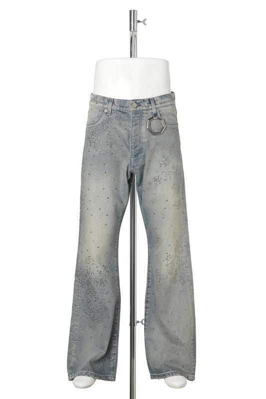 STUDIO JEANS-ALLOVER CRYST / NOMAD