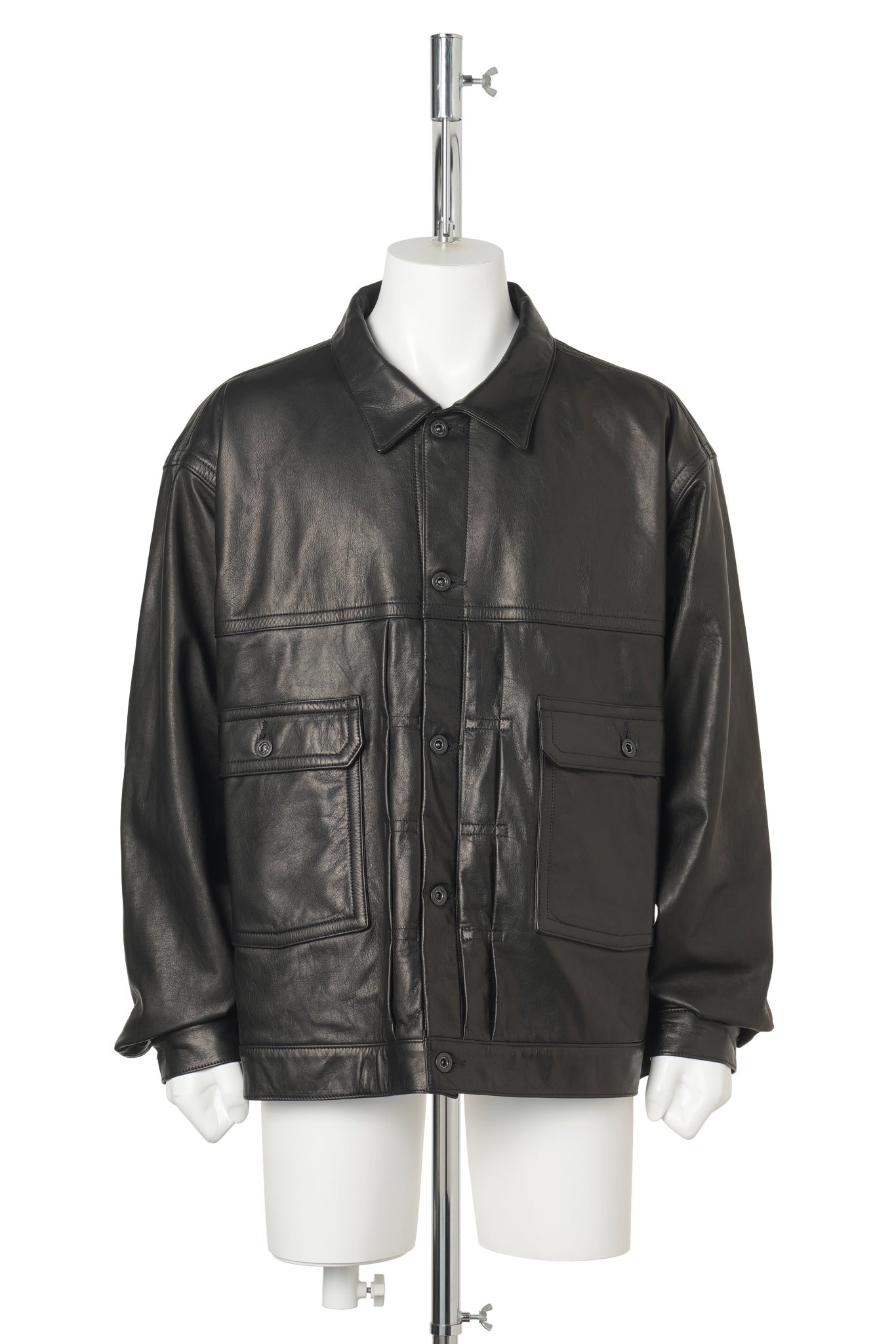 TRUCKER JACKET / BLACK LUXE