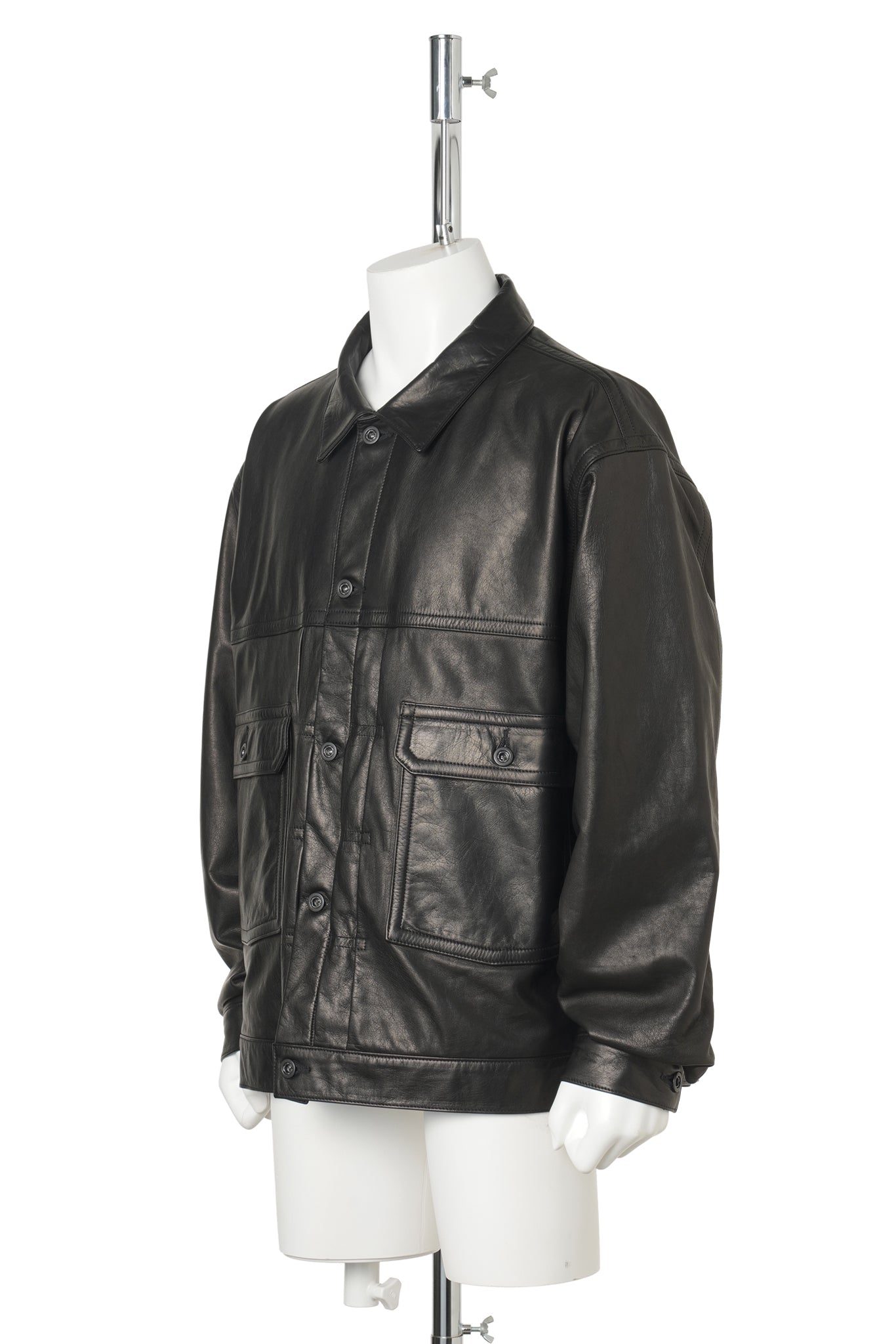 TRUCKER JACKET / BLACK LUXE