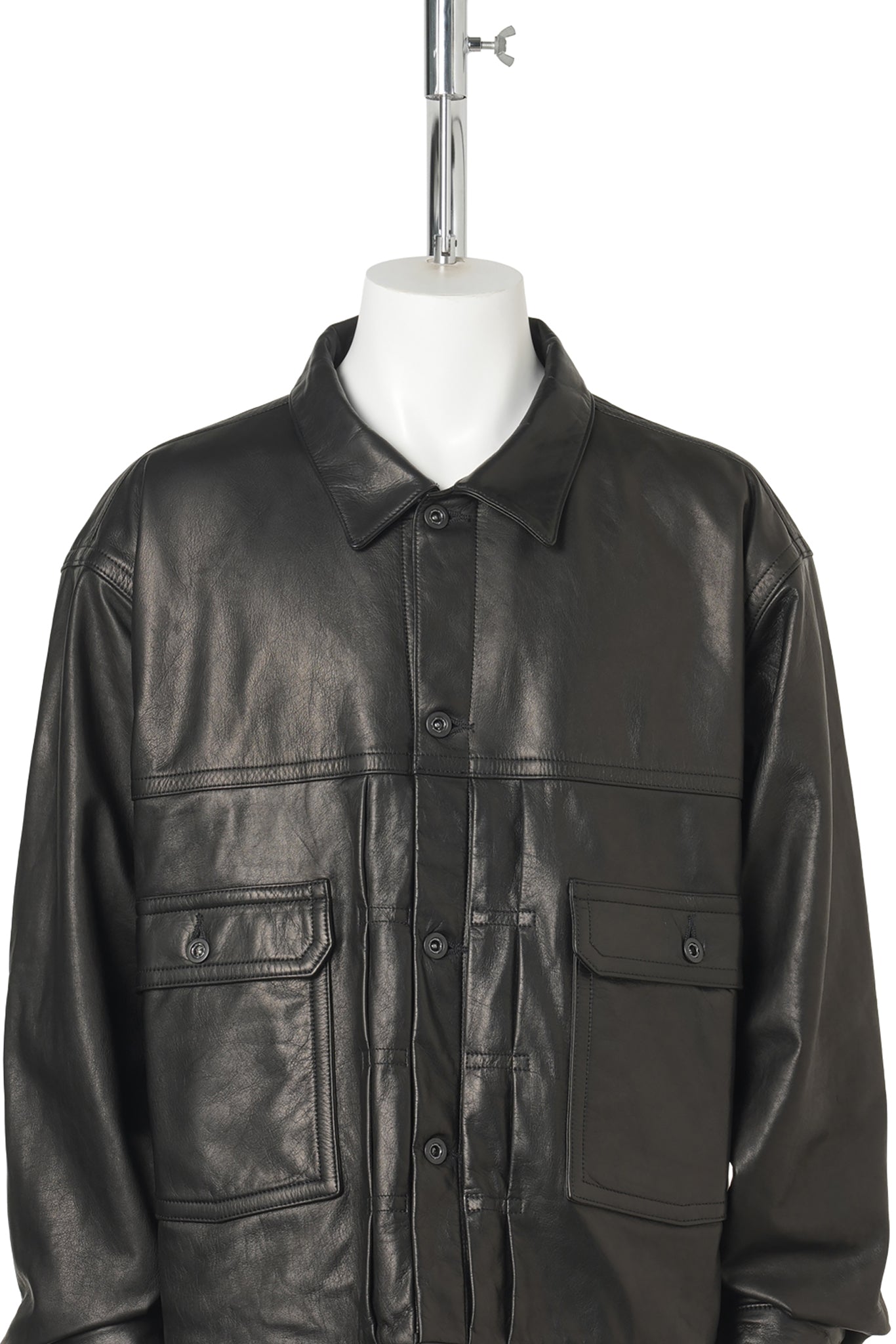 TRUCKER JACKET / BLACK LUXE