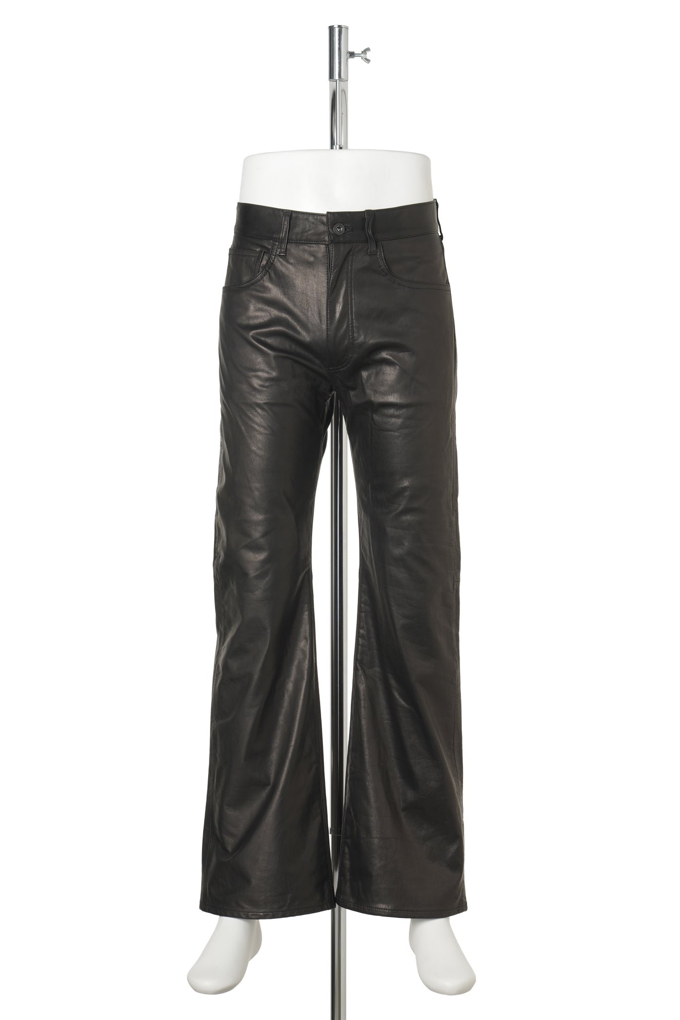 INSEAM FLARE PANTS / BLACK LUXE