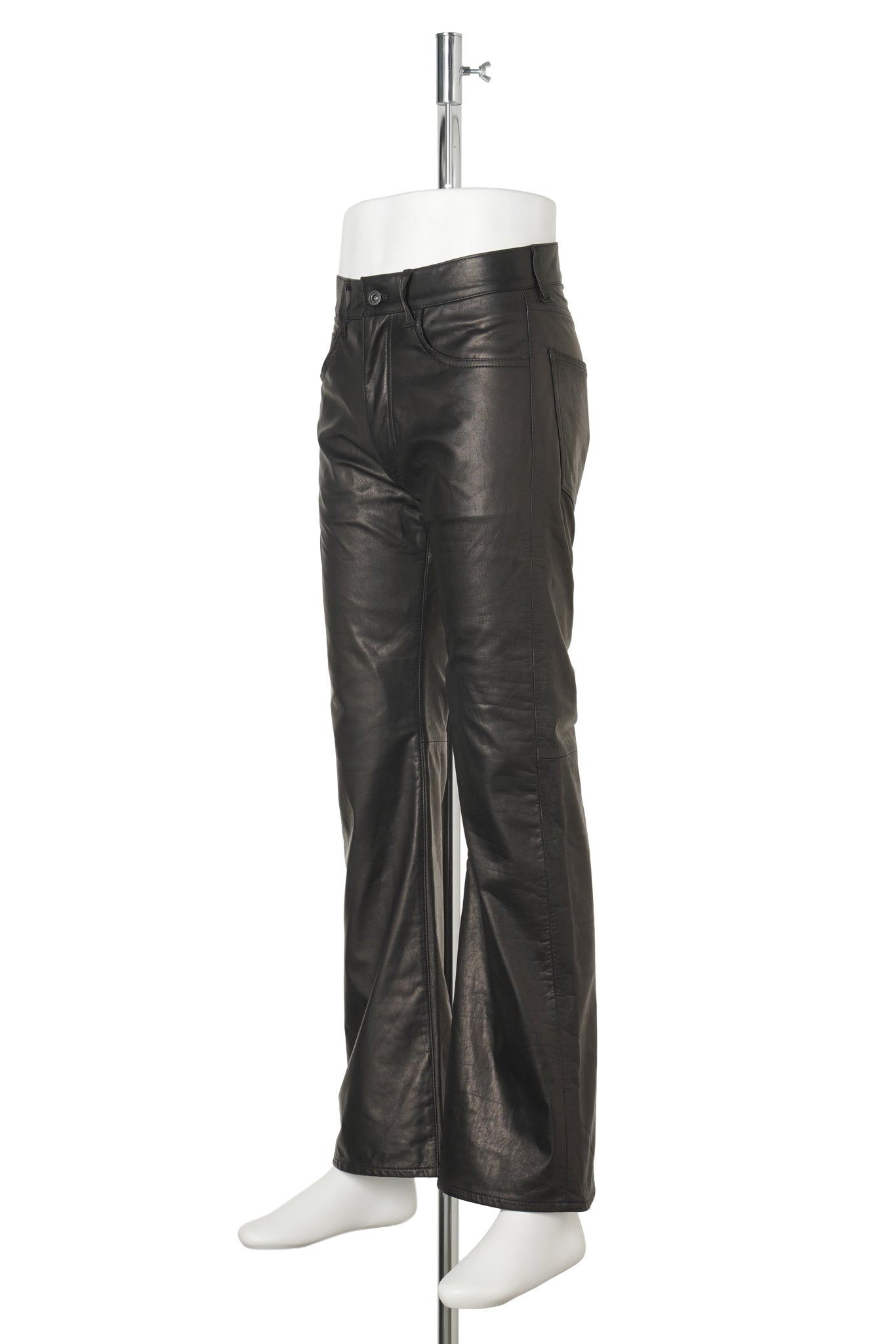 INSEAM FLARE PANTS / BLACK LUXE