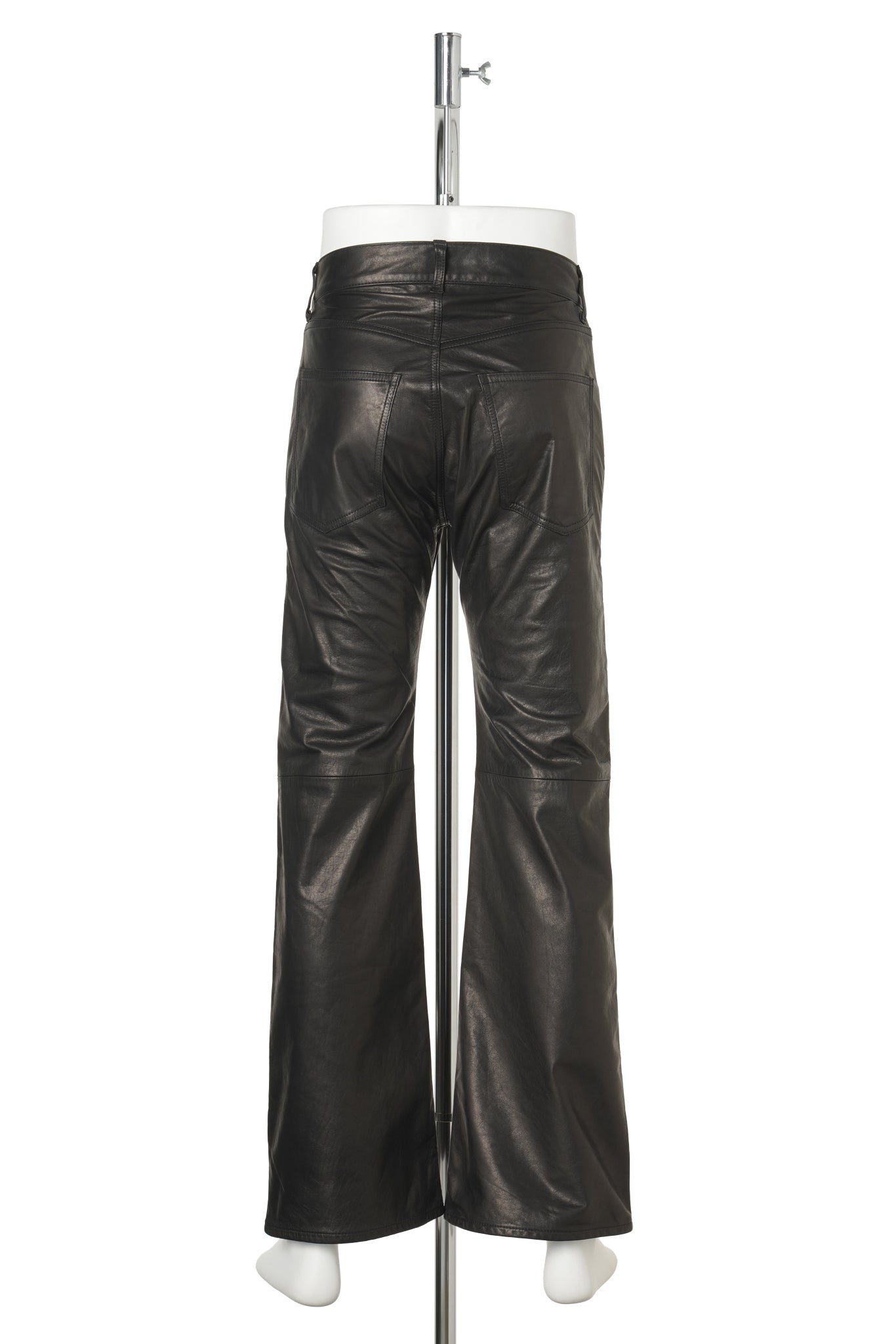 INSEAM FLARE PANTS / BLACK LUXE