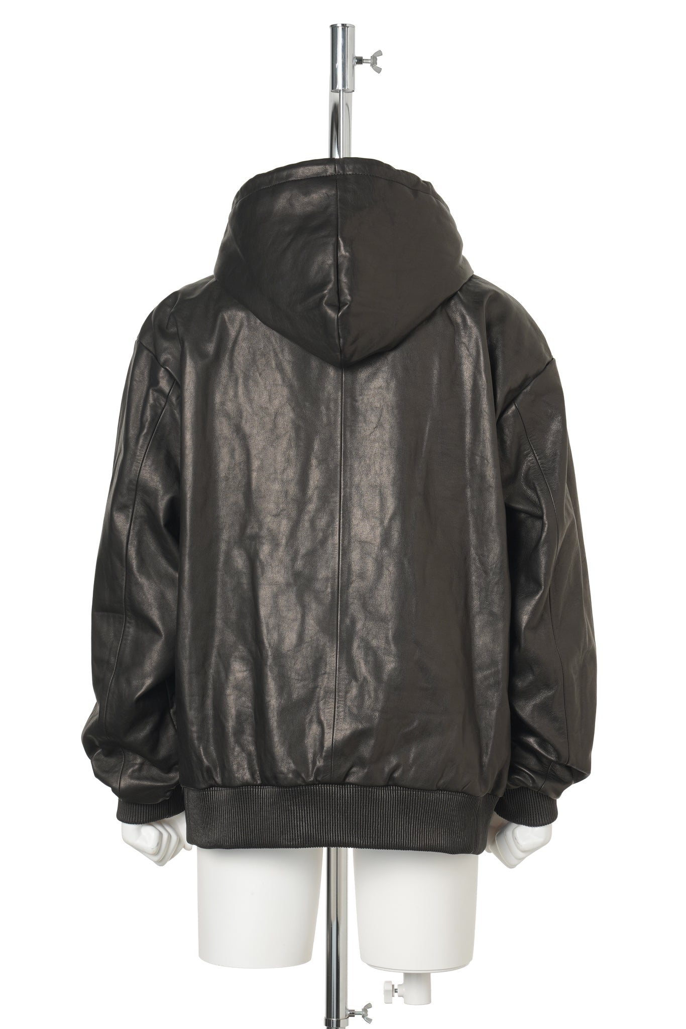 ZIP HOODIE / BLACK LUXE