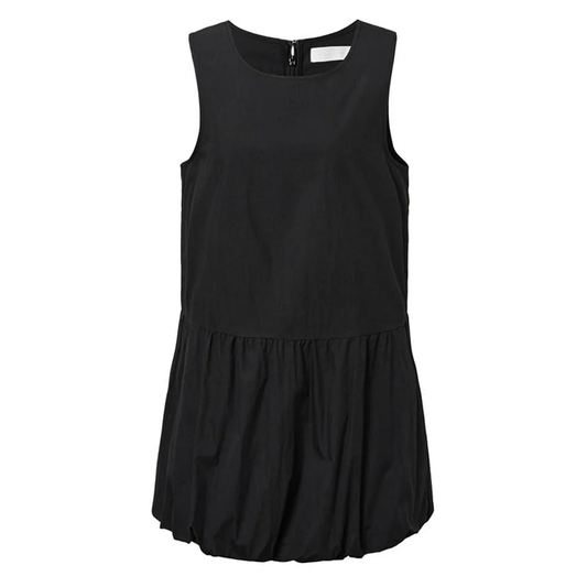 VOLUME MINI DRESS / BLACK