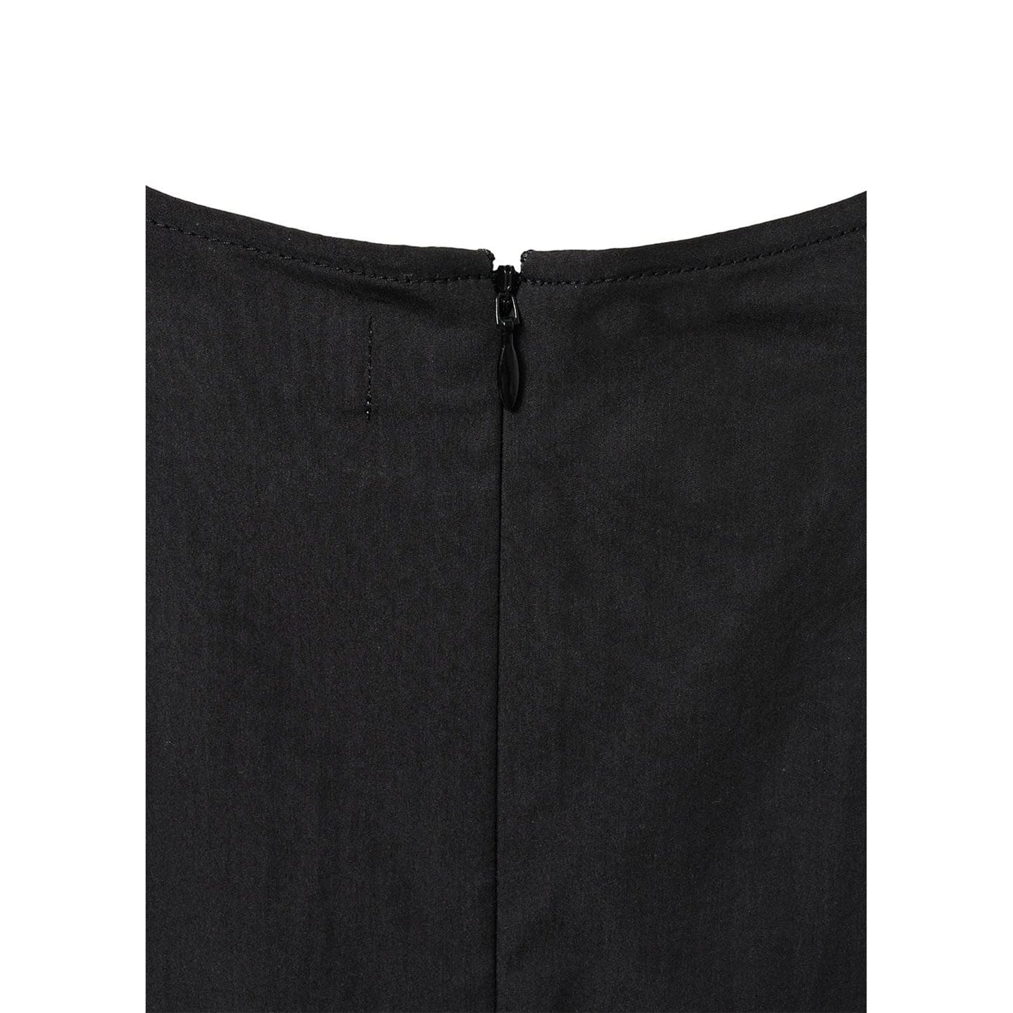 VOLUME MINI DRESS / BLACK