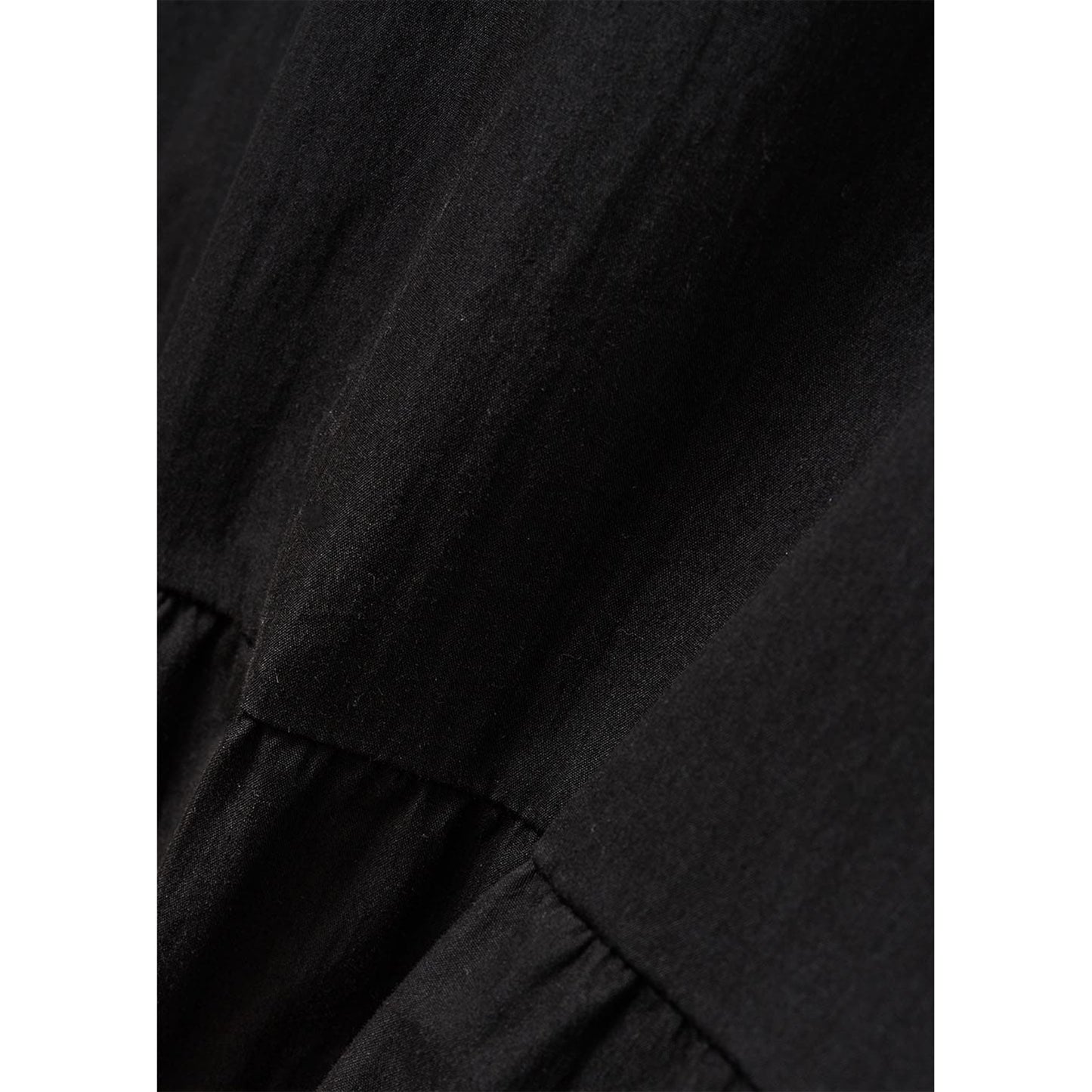 VOLUME MINI DRESS / BLACK