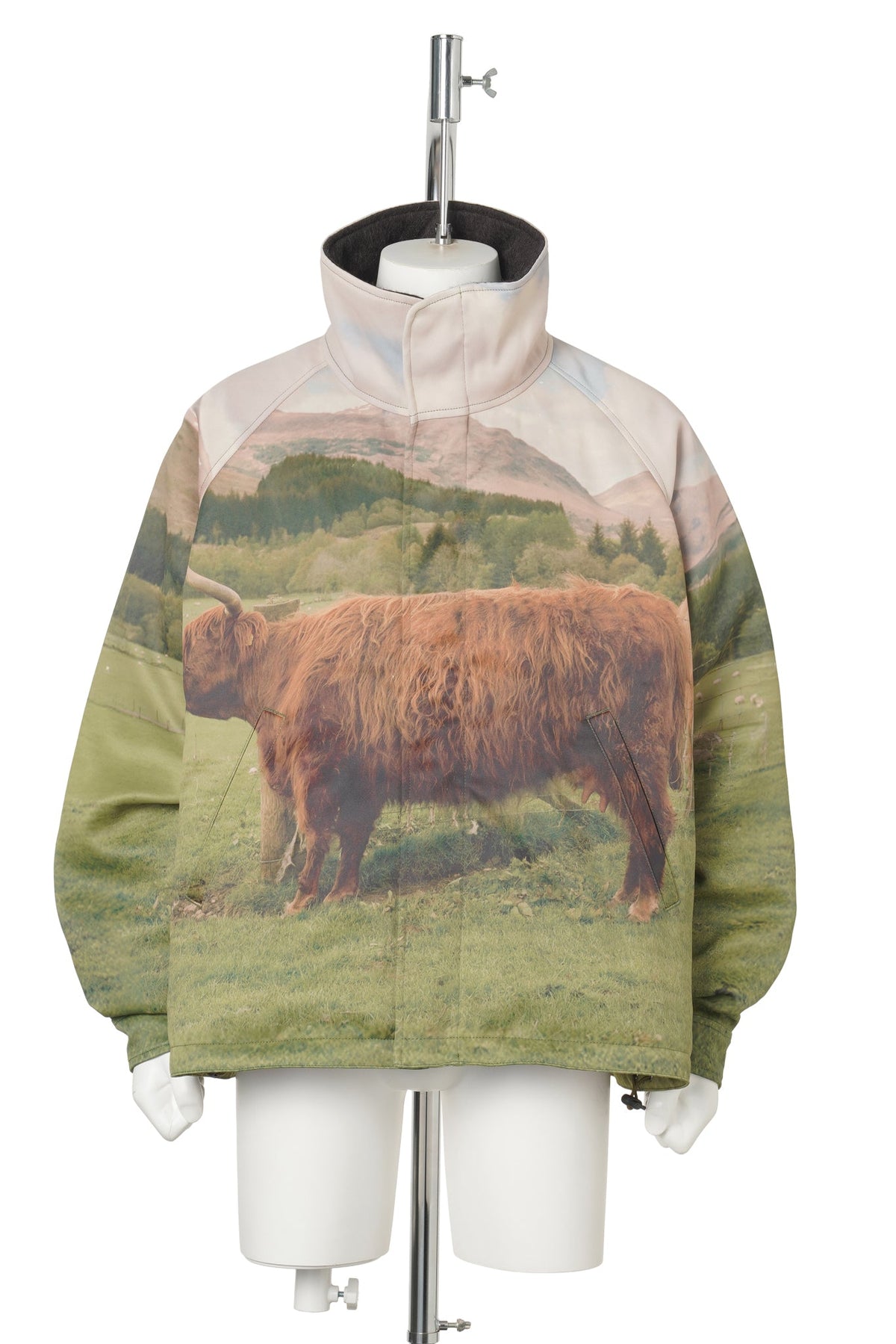ISLE OF LEWIS PADDED JKT / COW