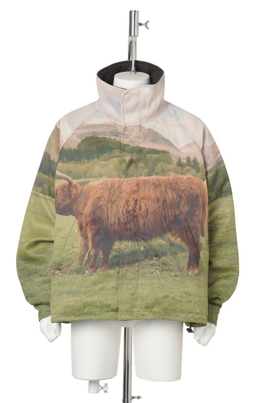 ISLE OF LEWIS PADDED JKT / COW
