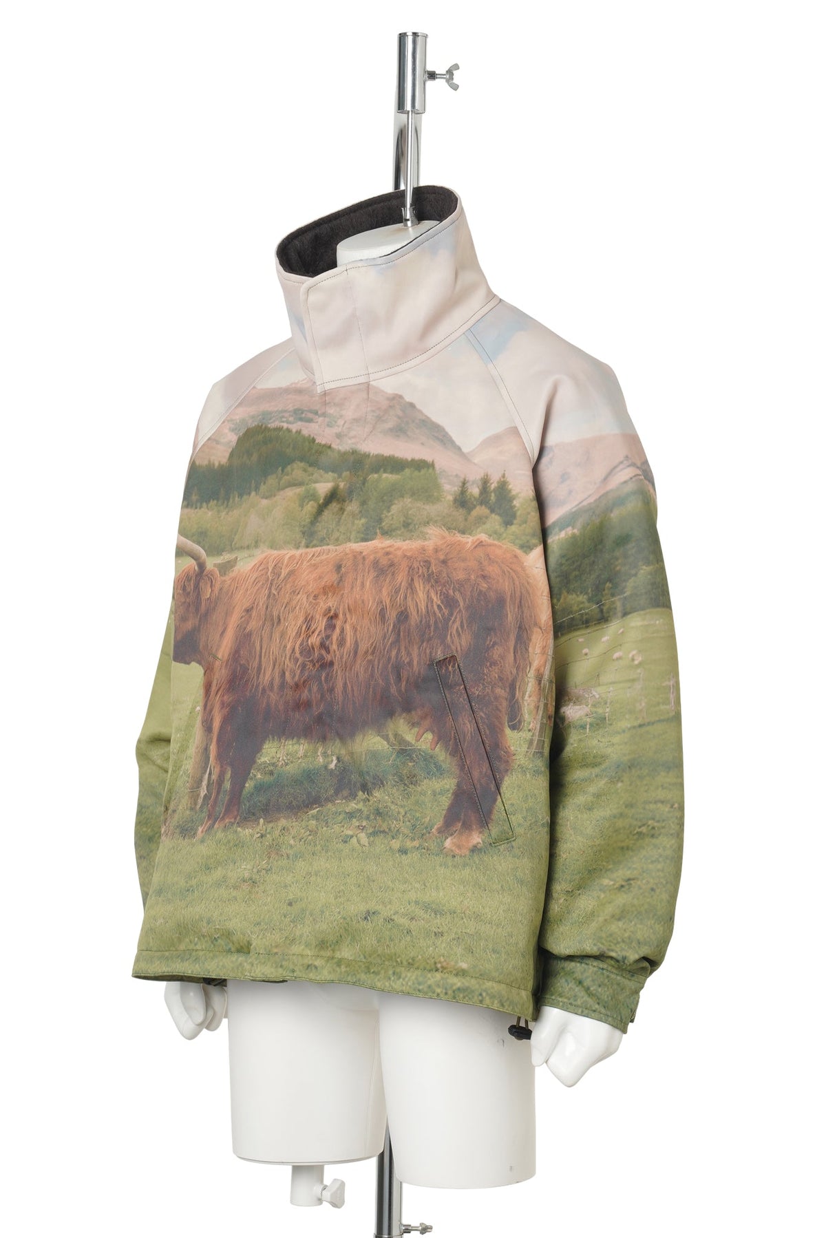 ISLE OF LEWIS PADDED JKT / COW