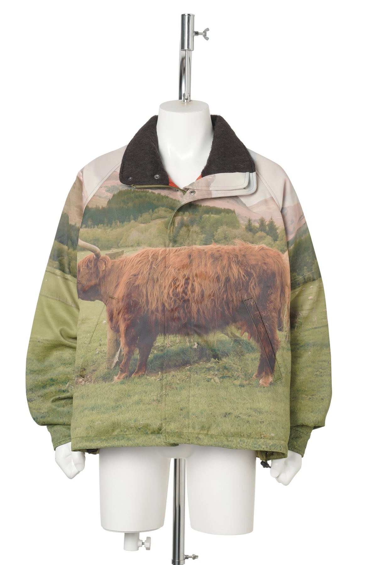 ISLE OF LEWIS PADDED JKT / COW