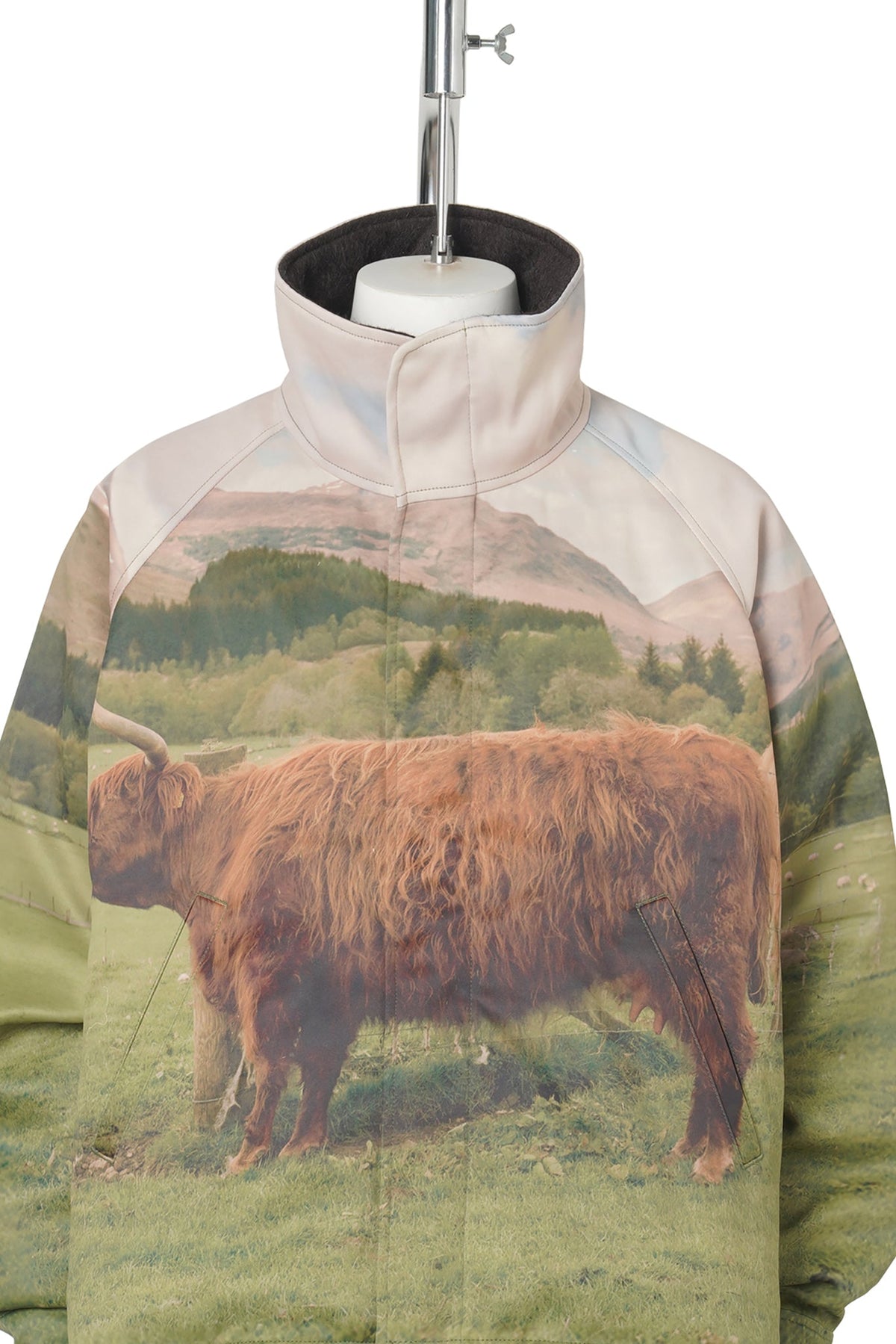 ISLE OF LEWIS PADDED JKT / COW