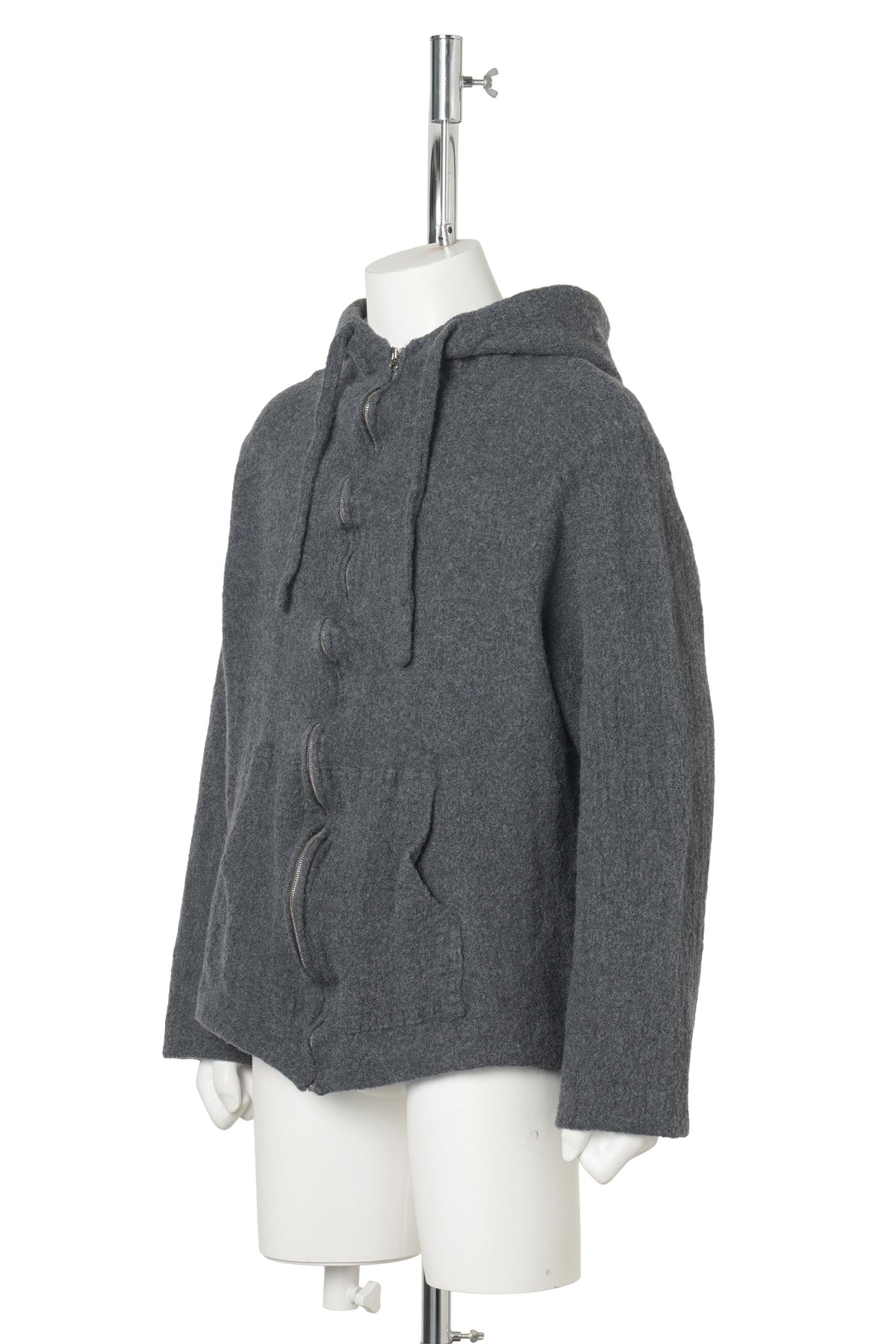 SOCRATES PARADOX HOODIE / CHARCOAL