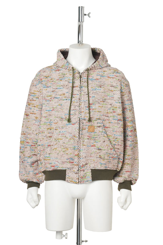 SAKIORI ZIP HOODIE JKT / PINK 3PIG