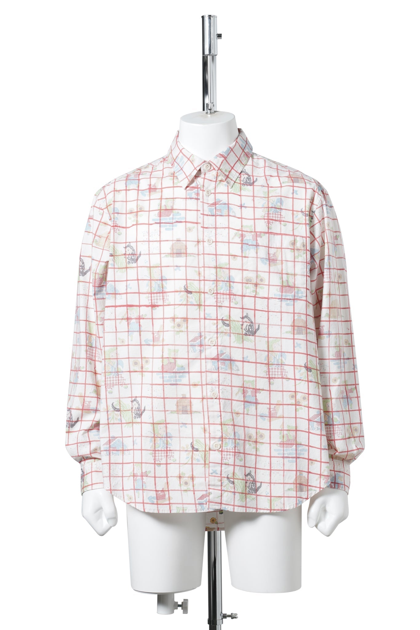 DRAWING SHIRT / THE THREE LITTLE PIGS/RED