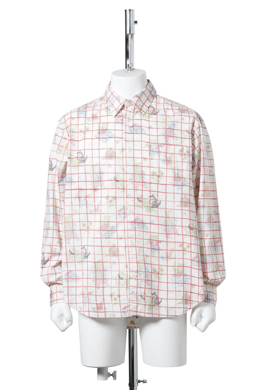 DRAWING SHIRT / THE THREE LITTLE PIGS/RED
