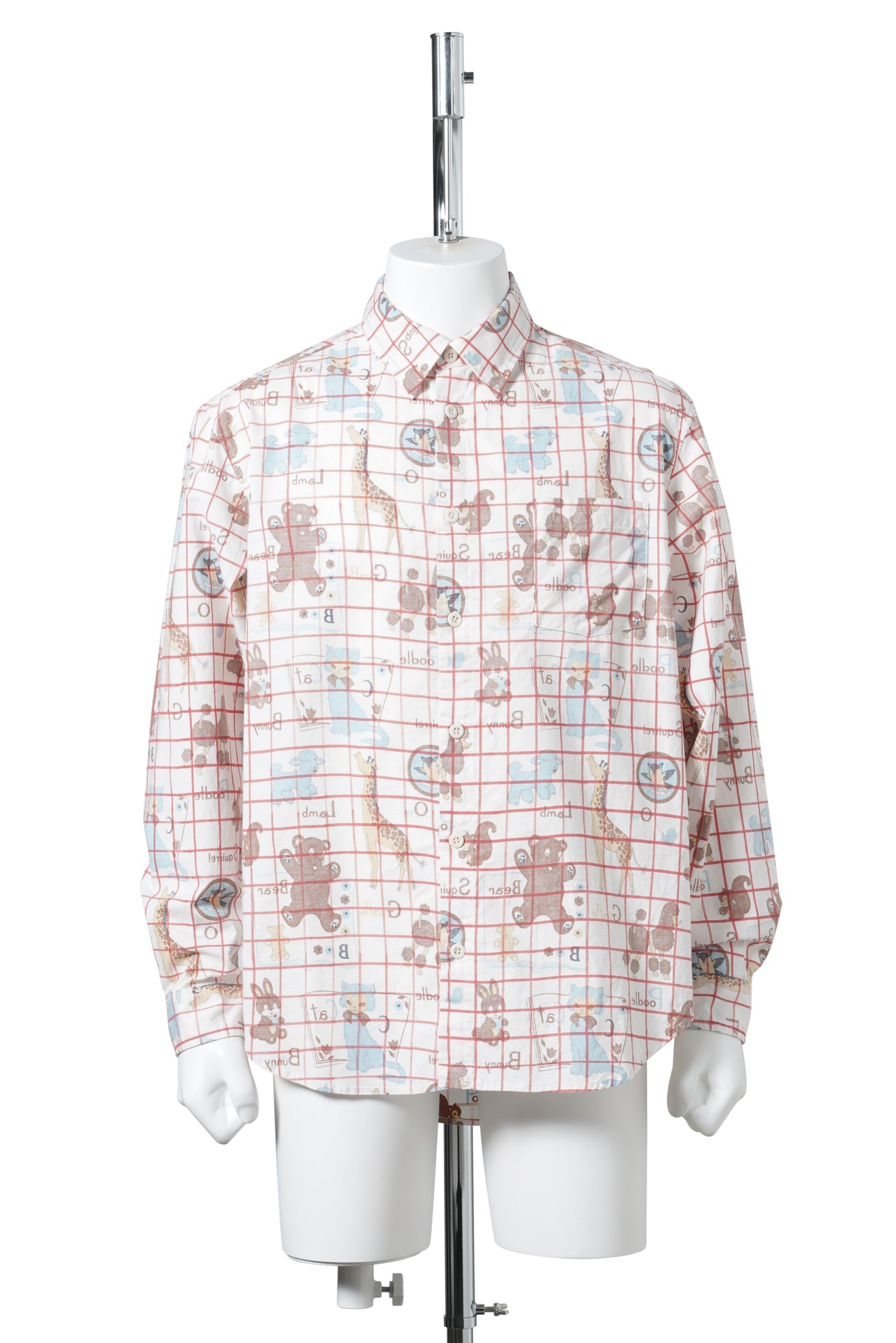 DRAWING SHIRT / ZOO/RED