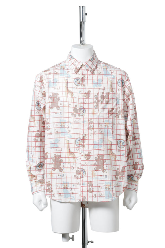 DRAWING SHIRT / ZOO/RED