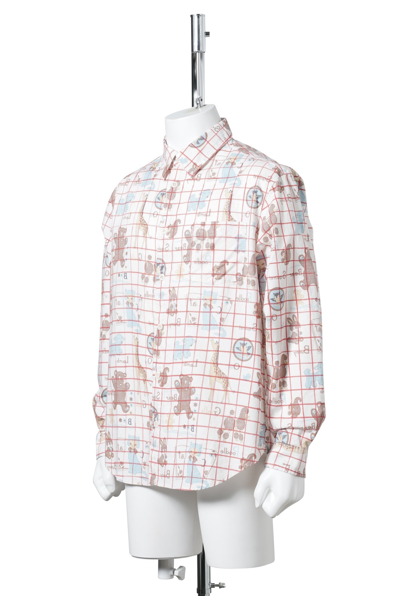 DRAWING SHIRT / ZOO/RED