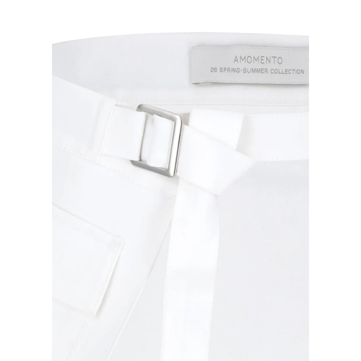 POCKET APRON / WHITE